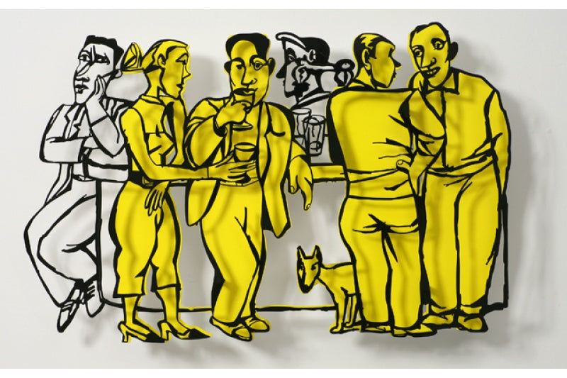 Bar People, Small Talk, Time Out - Lot de trois sculptures - David Gerstein ART by G