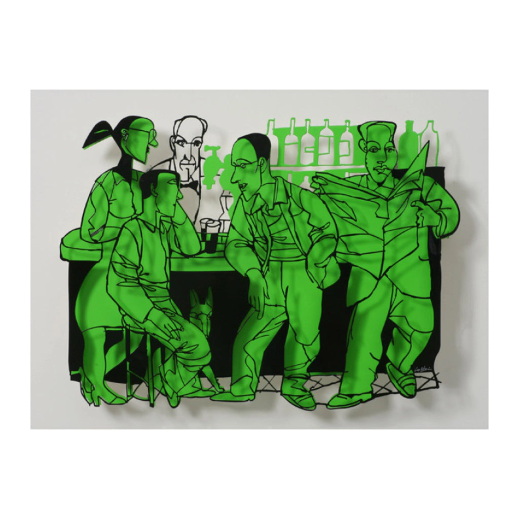 Bar People, Small Talk, Time Out - Lot de trois sculptures - David Gerstein ART by G
