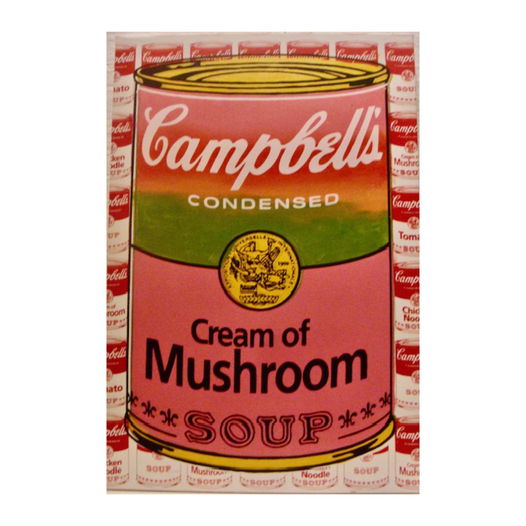 Campbell's Soup Mushroom - Steve Kaufman ART by G