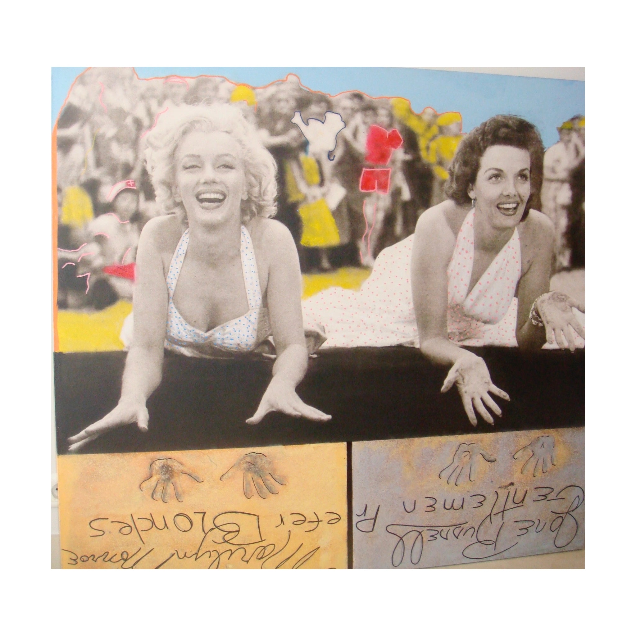 Gentlemen prefer Blondes - Steve Kaufman ART by G