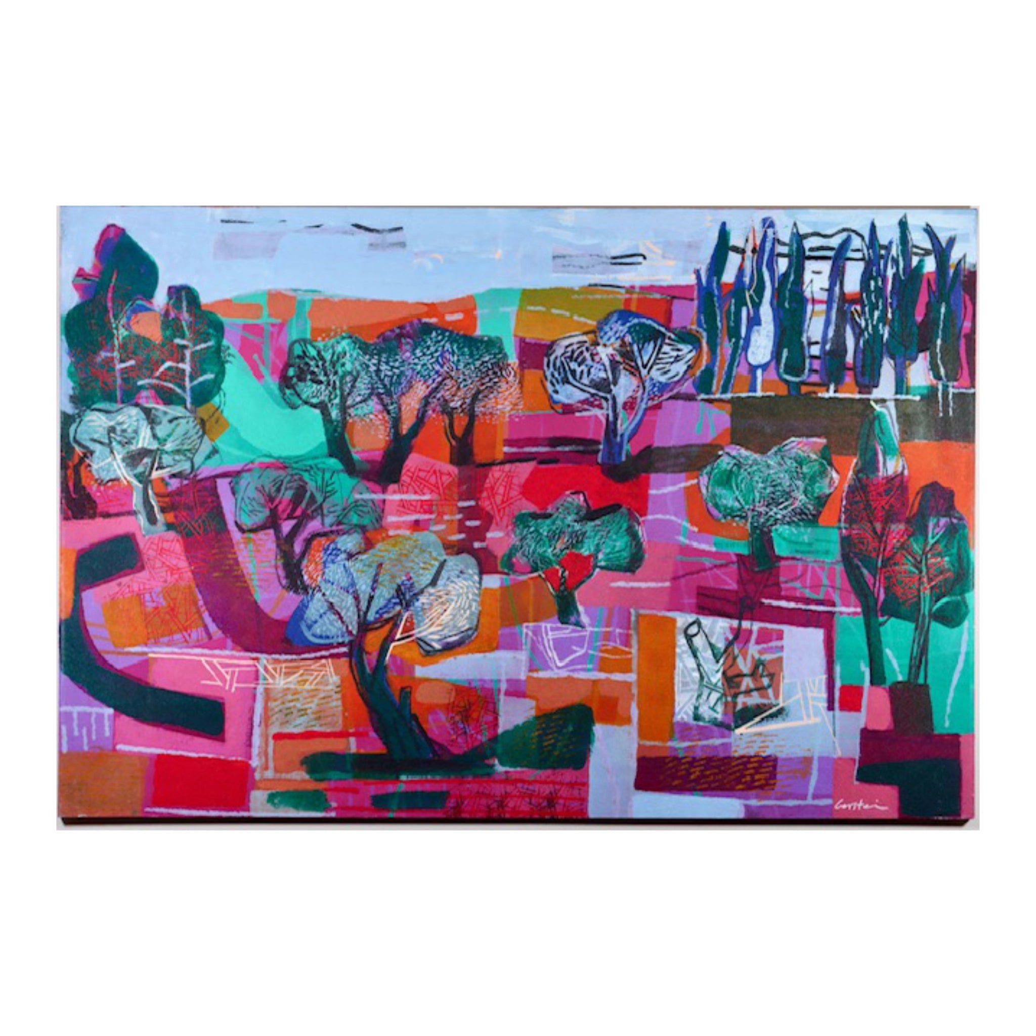 Red Landscape (2016) ART by G