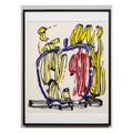Vertical Apple - Roy Lichtenstein ART by G